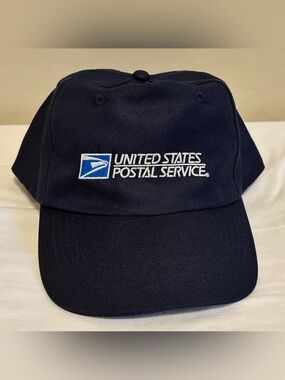 USPS hat blue baseball style hat